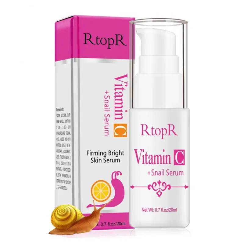 20ML VC Snail Essence Moisturizing Whitening Facial Skin Essence To Skin Essence Water Anti-aging and Wrinkle
20ML VC Snail Essence Moisturizing Whitening Facial Skin Essence To Skin Essence Water Anti-aging and Wrinkle