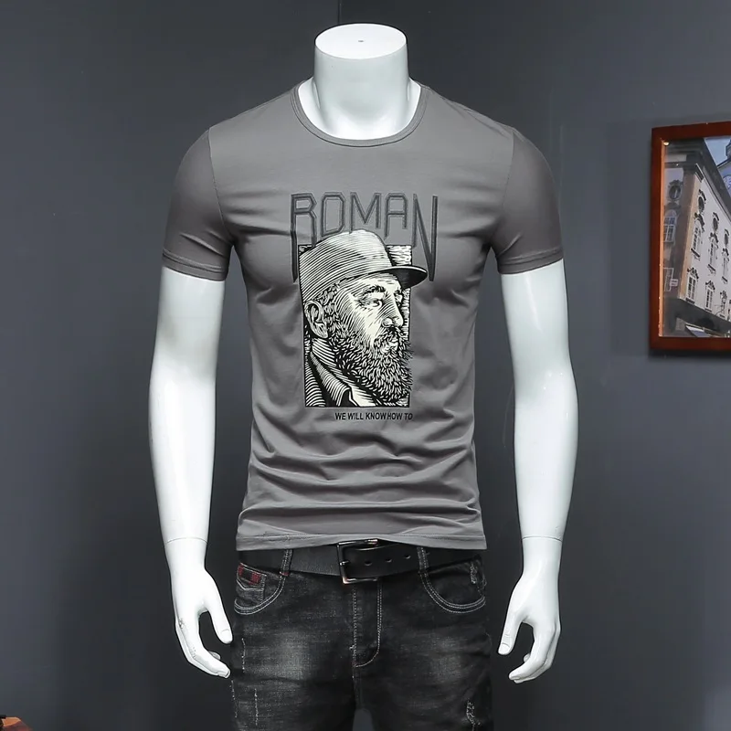 Hip-hop European and American Street Style Men's Short-sleeved Harajuku Style Casual Loose Men's Trend T-shirt Men's Top HOT
Hip-hop European and American Street Style Men's Short-sleeved Harajuku Style Casual Loose Men's Trend T-shirt Men's Top HOT
