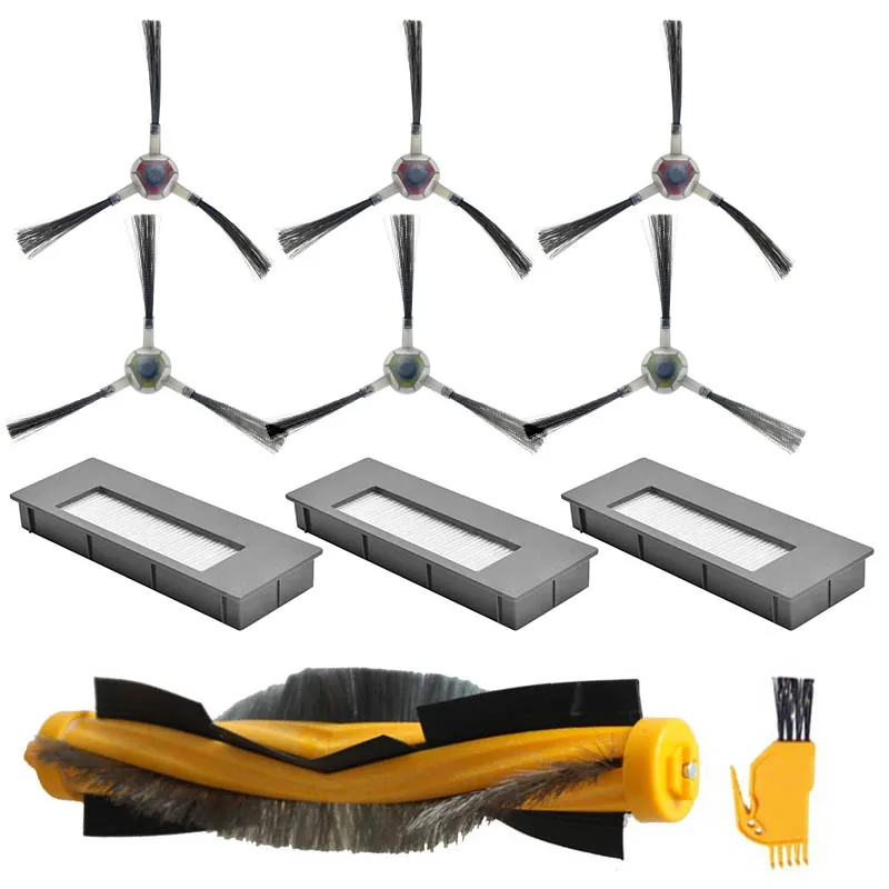 Remover Filters Side brushes Spare Accessories For ECOVACS DEEBOT DE55 DE53 
Remover Filters Side brushes Spare Accessories For ECOVACS DEEBOT DE55 DE53