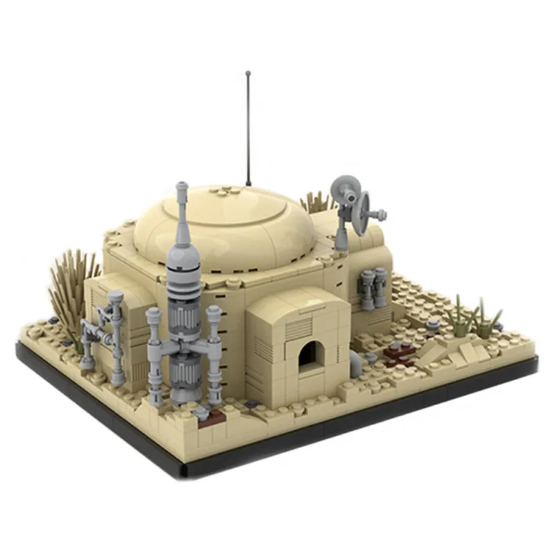 Owen Lars' Home on Tatooine Building Blocks Star Series Wars Kids DIY Architecture Bricks for Children Xmas Gifts
Owen Lars' Home on Tatooine Building Blocks Star Series Wars Kids DIY Architecture Bricks for Children Xmas Gifts
