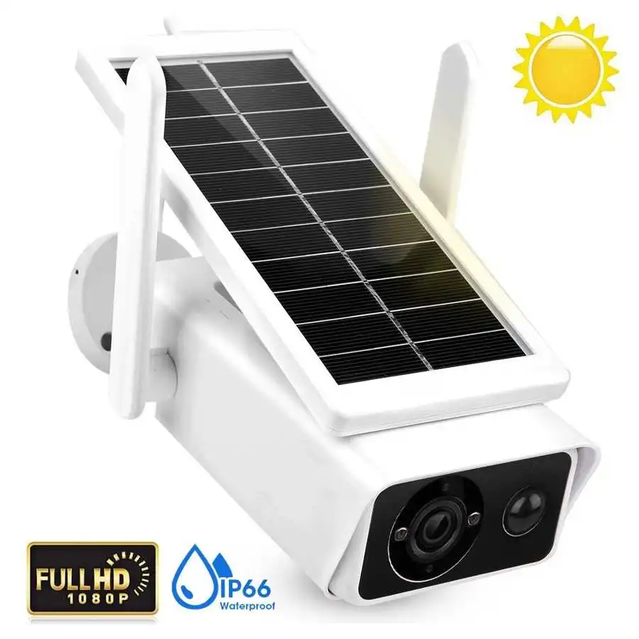 1080P Security Camera Solar Low Power WiFi Camcorder IP66 Waterproof Night Video Monitor Security Camera
1080P Security Camera Solar Low Power WiFi Camcorder IP66 Waterproof Night Video Monitor Security Camera