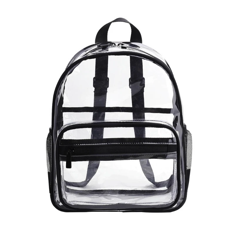Women Backpack Transparent PVC Bag Female Fashion College Students Bookbag Travel Daypack for Teenager Girls Transparent Backpac
Women Backpack Transparent PVC Bag Female Fashion College Students Bookbag Travel Daypack for Teenager Girls Transparent Backpac