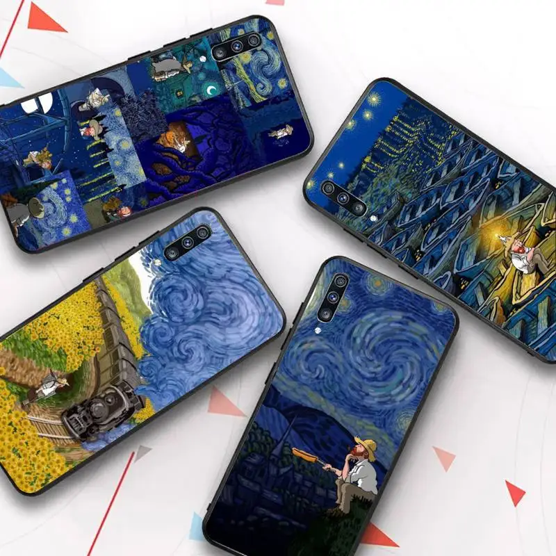 Van Gogh Starry Night Phone Case For Samsung Galaxy A50 A30 A71 A40 A60 A50s A30s Note 8 9 S10 Plus S10 S20 DIY Custom Case
Van Gogh Starry Night Phone Case For Samsung Galaxy A50 A30 A71 A40 A60 A50s A30s Note 8 9 S10 Plus S10 S20 DIY Custom Case