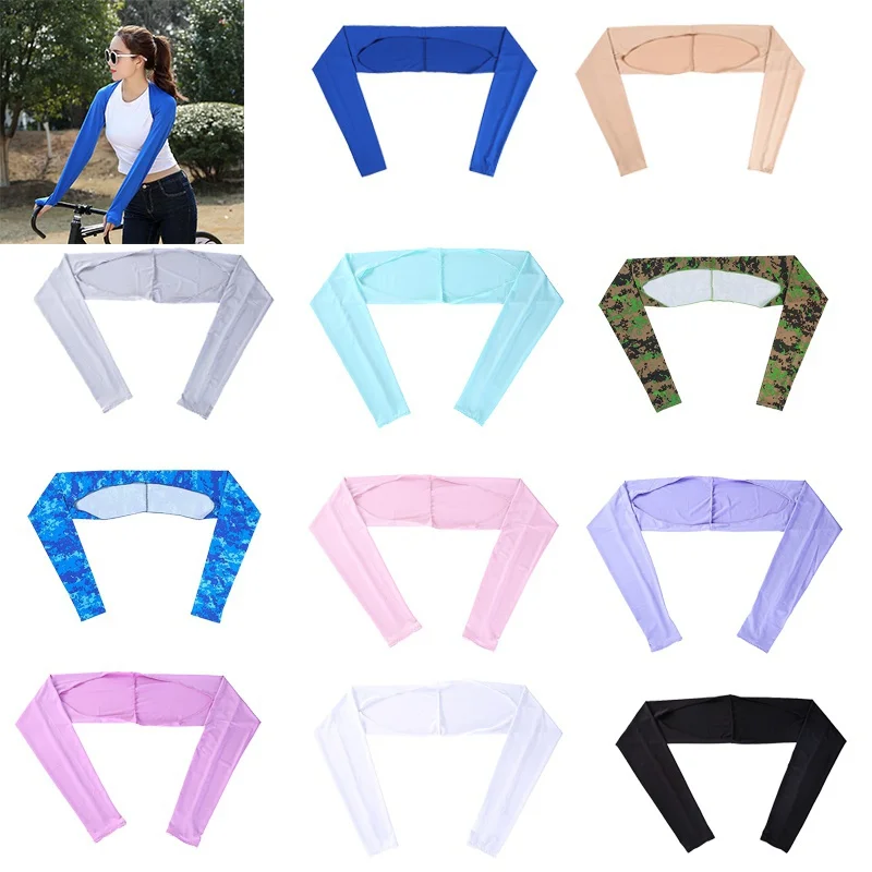 Women Shawl Cuff Gloves Golf Cycing Sleeves Ice Silk Sunscreen Sleeves Summer UV Sun Protection Clothing For Outdoor Activities
Women Shawl Cuff Gloves Golf Cycing Sleeves Ice Silk Sunscreen Sleeves Summer UV Sun Protection Clothing For Outdoor Activities