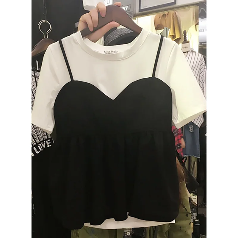 LANMREM 2021 Summer Women T-Shirt Loose Casual Shirts Round Neck Short Sleeve Female Tops Korean Style Fashion New Tide 2D3673
LANMREM 2021 Summer Women T-Shirt Loose Casual Shirts Round Neck Short Sleeve Female Tops Korean Style Fashion New Tide 2D3673