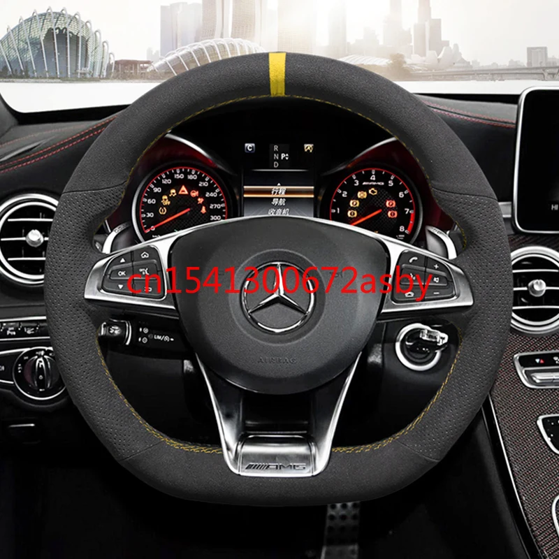 For Mercedes-Benz AMG A35 C43 e53 S63 GLE G63 DIY custom made Perforated Flip Fur Special Car Steering Wheel Cover
For Mercedes-Benz AMG A35 C43 e53 S63 GLE G63 DIY custom made Perforated Flip Fur Special Car Steering Wheel Cover