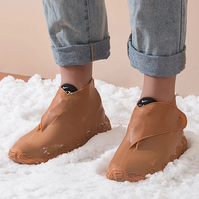 Reusable Shoe Cover Winter Waterproof Non-Slip Women's Rainy Boots Outdoor Thickened Portable Pocket Silicone Shoe Cover
Reusable Shoe Cover Winter Waterproof Non-Slip Women's Rainy Boots Outdoor Thickened Portable Pocket Silicone Shoe Cover