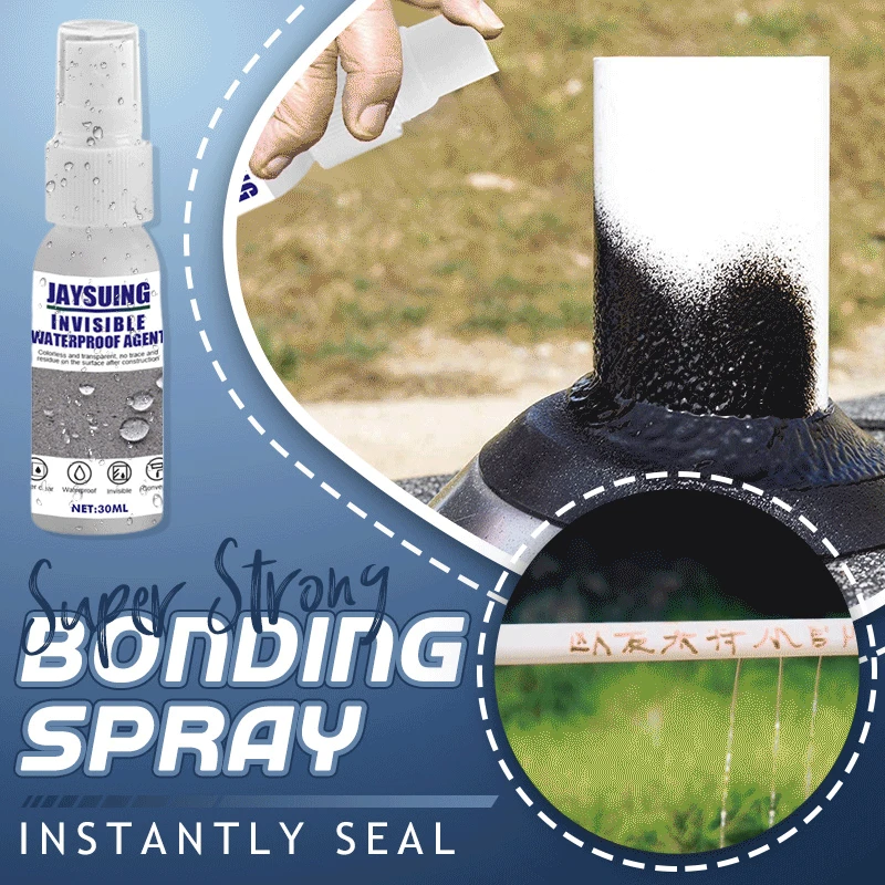 Super Strong Bonding Spray Anti-Leaking Sealant Agent Multi-use Invisible Waterproofing Agent Leak Trapping Repair Glue Sealant
Super Strong Bonding Spray Anti-Leaking Sealant Agent Multi-use Invisible Waterproofing Agent Leak Trapping Repair Glue Sealant