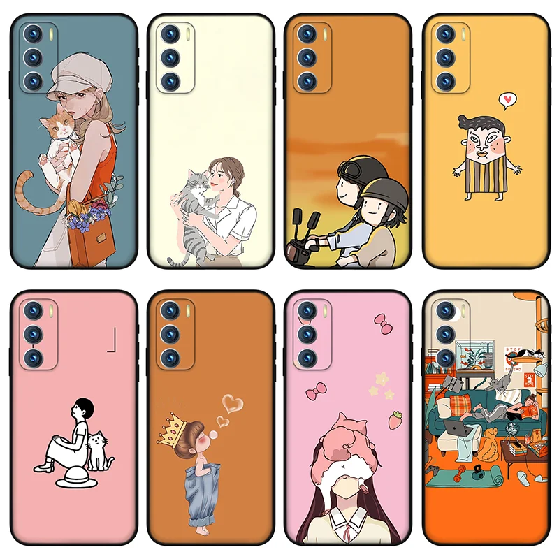 Cat and man phone case for oppo Reno 4 6 pro Puls Z Silicone case for oppo realme GT Q3 Q2 GTneo X7 X50 pro
Cat and man phone case for oppo Reno 4 6 pro Puls Z Silicone case for oppo realme GT Q3 Q2 GTneo X7 X50 pro