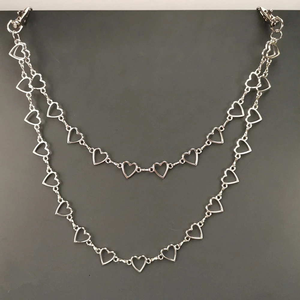 Love Heart Shaped Waist Chain Simple Street Fashion Pants Chain Men Women Clothing Accessories Jewelry
Love Heart Shaped Waist Chain Simple Street Fashion Pants Chain Men Women Clothing Accessories Jewelry