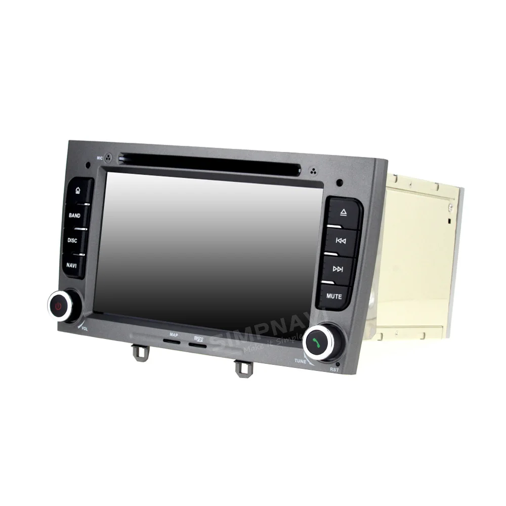 Автомагнитола для PEUGEOT 308 408 7 "IPS Android 10 0 DVD GPS 4 + 64 ГБ Bluetooth 5 | Автомобили и
