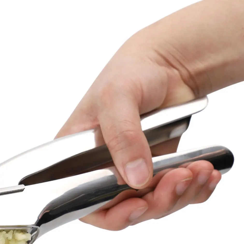 Kitchen Stainless Steel Garlic Masher Household Cooking Vegetables Ginger Juicer Shredder Tool | Бытовая техника