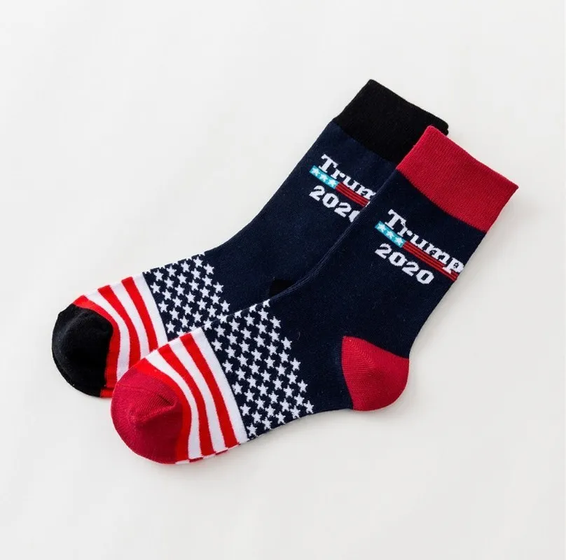 Дональд Трамп Make America Great Again национальный флаг Звезды полосатые носки забавные