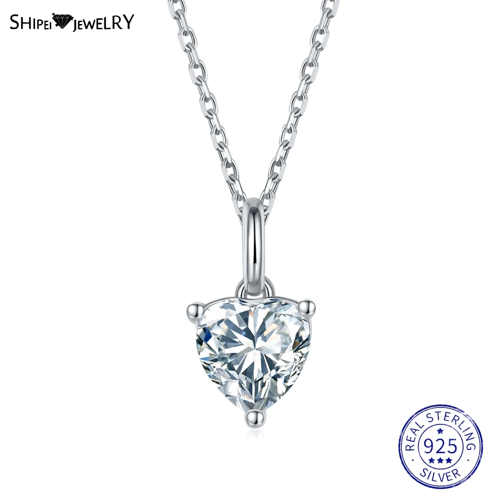 Серебряное ожерелье с подвеской с бриллиантами, 3EX 1CT VVS1 D 
Серебряное ожерелье с подвеской с бриллиантами, 3EX 1CT VVS1 D