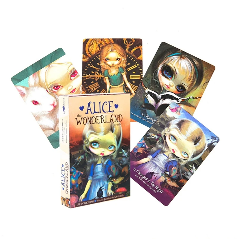 Alice The Wonderland Oracle Cards Full English 45 Cards Deck Tarots Board Game RXBB
Alice The Wonderland Oracle Cards Full English 45 Cards Deck Tarots Board Game RXBB