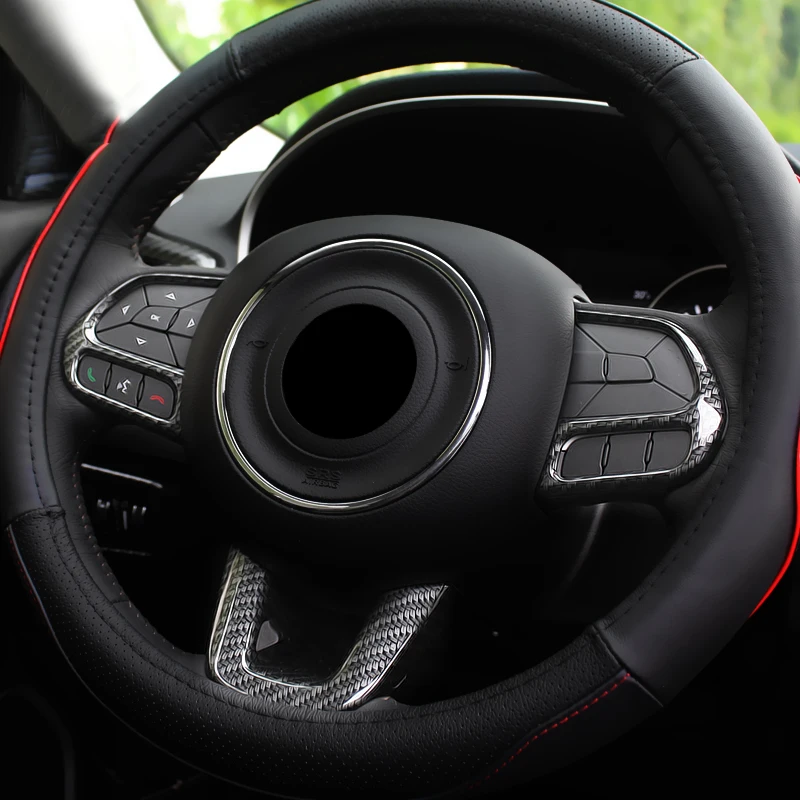 ABS углеродное волокно для Jeep Renegade 2015 2016 2017-2019, автомобильные аксессуары, кнопка рулевого колеса, Обложка рамы, отделка, Стайлинг автомобиля
ABS углеродное волокно для Jeep Renegade 2015 2016 2017-2019, автомобильные аксессуары, кнопка рулевого колеса, Обложка рамы, отделка, Стайлинг автомобиля