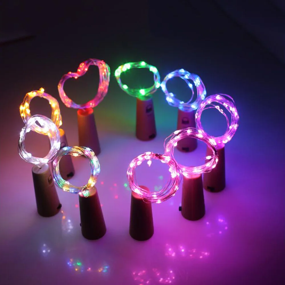 5PCS 10PCS 2M 20LED String Light Bottle Stopper Light Glass Wine Fairy Christmas Lights for Xmas Wedding Home Decoration Lights
5PCS 10PCS 2M 20LED String Light Bottle Stopper Light Glass Wine Fairy Christmas Lights for Xmas Wedding Home Decoration Lights
