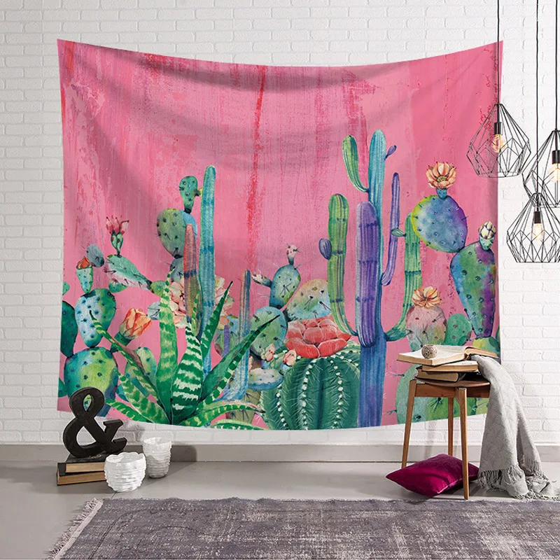 Creative Tapestry Girlish Plant Pink Hanging Cloth Cactus Wall Art Carpet Home Decoration
Creative Tapestry Girlish Plant Pink Hanging Cloth Cactus Wall Art Carpet Home Decoration