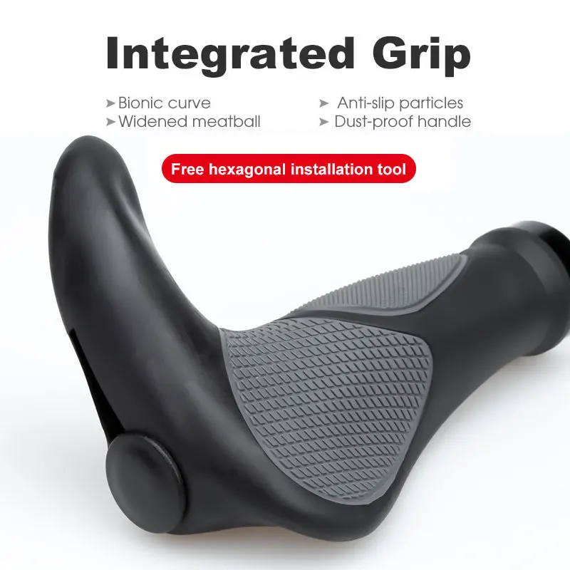 Mountain bike rubber grips, bicycle grips, bilateral locking vice handles, ergonomic vice handles, aluminum alloy grips
Mountain bike rubber grips, bicycle grips, bilateral locking vice handles, ergonomic vice handles, aluminum alloy grips
