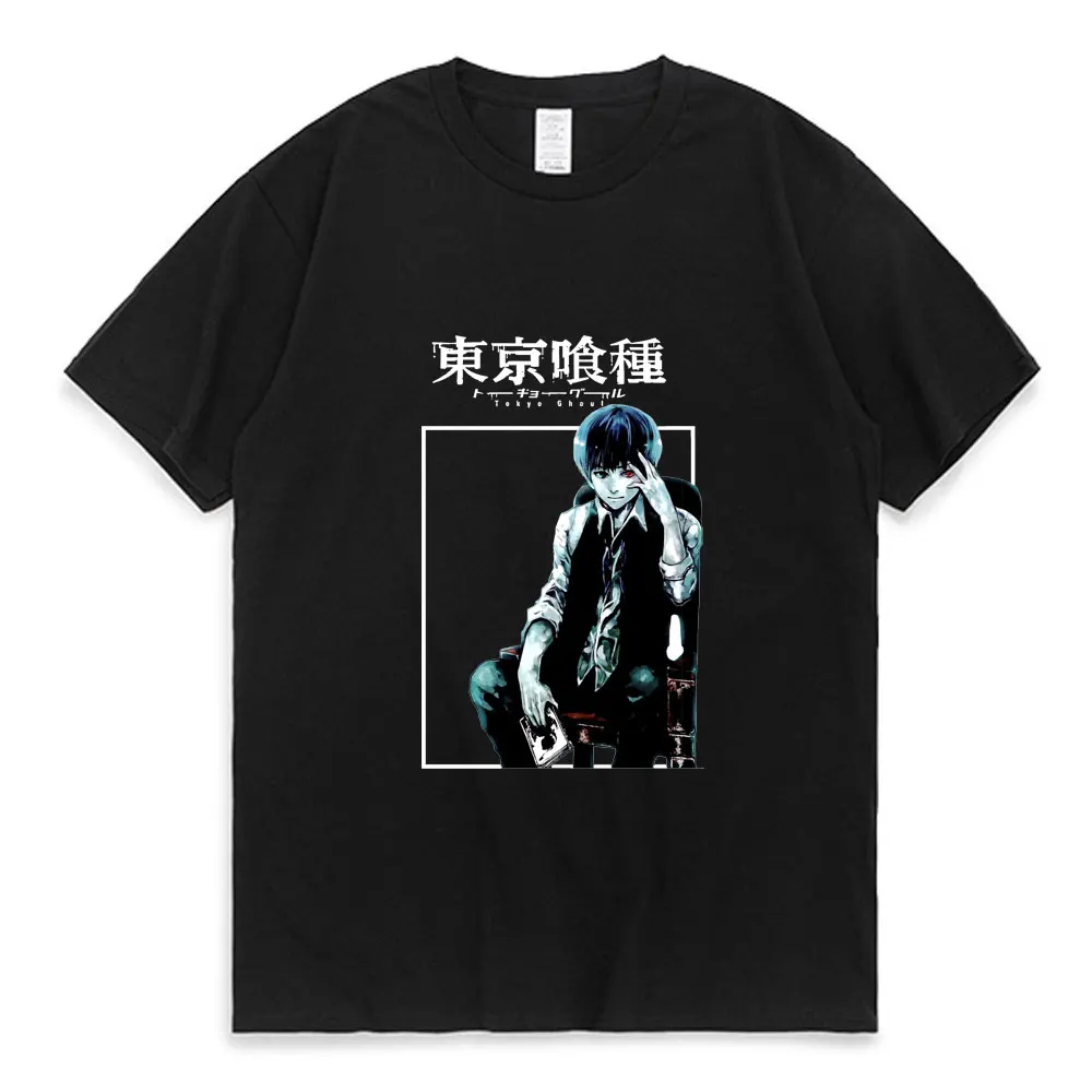 Tokyo Ghoul Print T Shirt Men Women Ken Kaneki Japanese Streetwear Short Sleeves Summer Cotton Crew Neck T-shirt Teen Trend Tees
Tokyo Ghoul Print T Shirt Men Women Ken Kaneki Japanese Streetwear Short Sleeves Summer Cotton Crew Neck T-shirt Teen Trend Tees