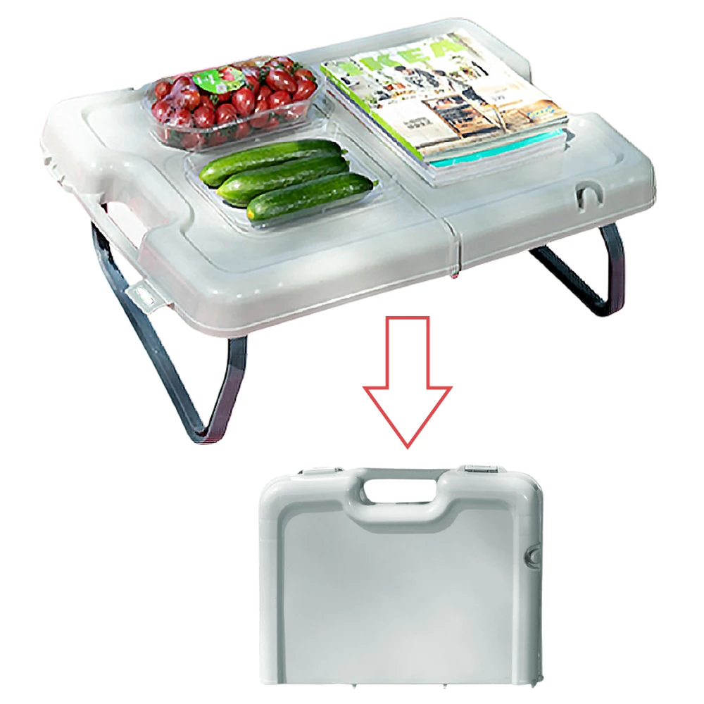 HPDEAR Plastic 1 Foot Small Folding Table Portable, for Indoor Outdoor Picnic Party Dining Camp Table
HPDEAR Plastic 1 Foot Small Folding Table Portable, for Indoor Outdoor Picnic Party Dining Camp Table