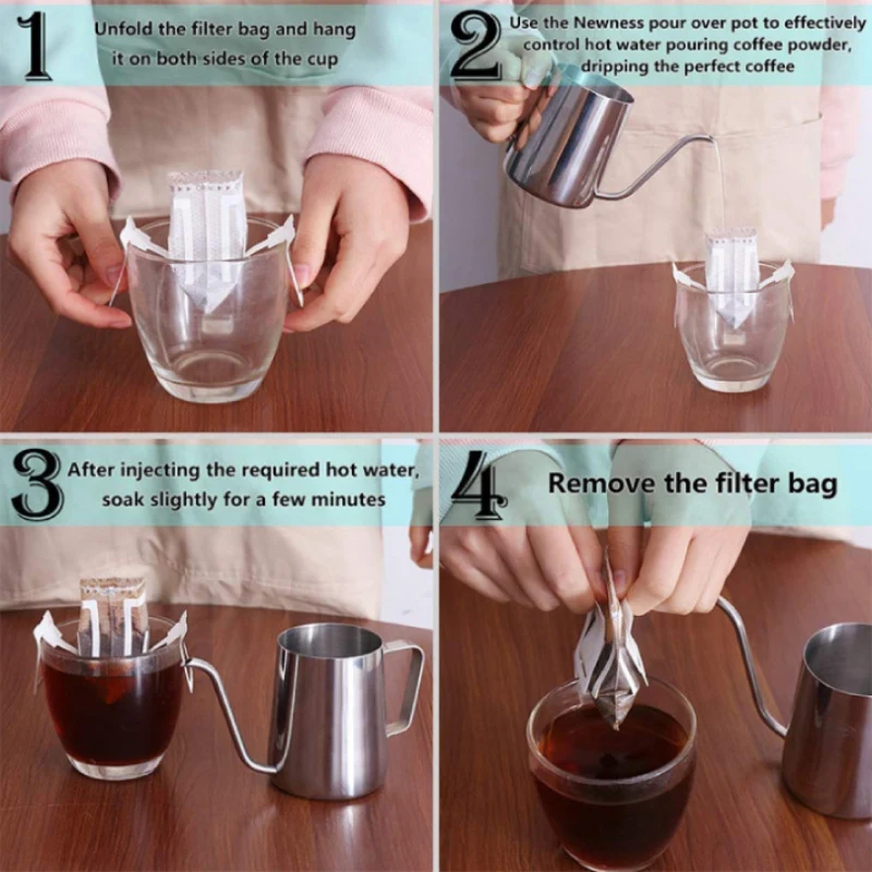 304 stainless steel handmade coffee pot large caliber silver coffee pot suitable for home kitchen office coffee appliances
304 stainless steel handmade coffee pot large caliber silver coffee pot suitable for home kitchen office coffee appliances