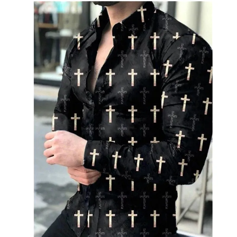 2021Men's shirt for men clothing social male Blouse Hawaiian long sleeve cardigan blouses and button up Luxury man wholesale
2021Men's shirt for men clothing social male Blouse Hawaiian long sleeve cardigan blouses and button up Luxury man wholesale
