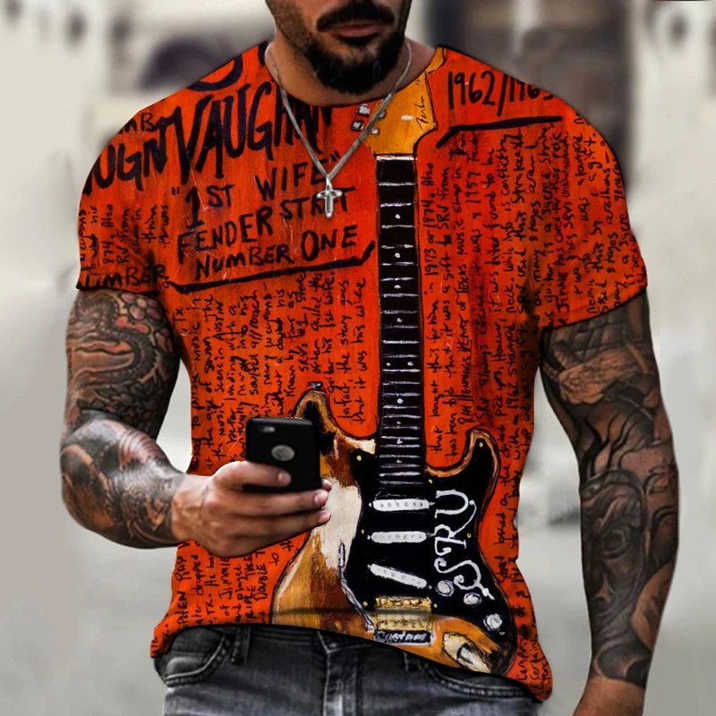New 3D printing short-sleeve T-shirt fashion trend men with oversized tops with round collars and short sleeves
New 3D printing short-sleeve T-shirt fashion trend men with oversized tops with round collars and short sleeves