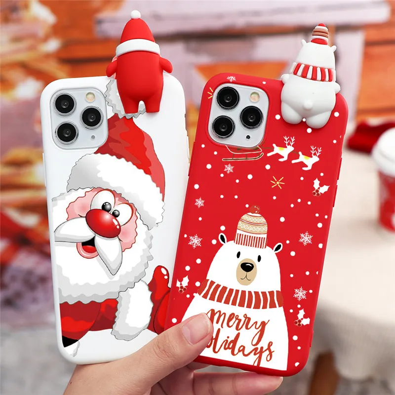 Cute Cartoon Christmas Phone Case for IPhone SE 2020 Case Silicone for IPhone 11 12 Pro XS Max X XR 10 6 6S 8 7 Plus Cover Gifts
Cute Cartoon Christmas Phone Case for IPhone SE 2020 Case Silicone for IPhone 11 12 Pro XS Max X XR 10 6 6S 8 7 Plus Cover Gifts
