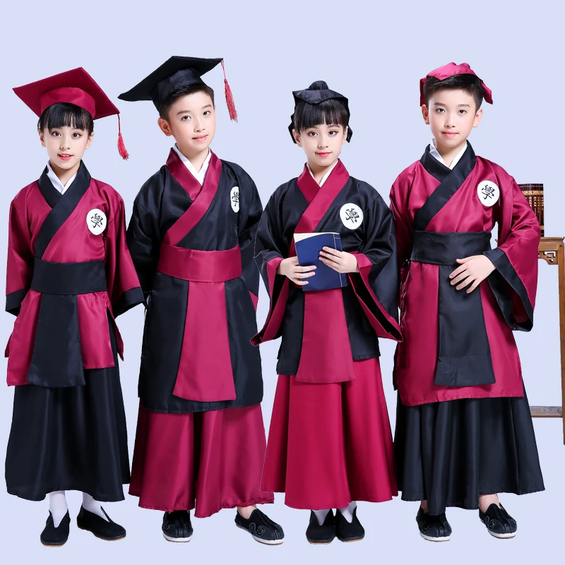 Детские костюмы Hanfu для мальчиков и девочек в китайском стиле, Детские Костюмы для ролевых игр, сценические костюмы
Детские костюмы Hanfu для мальчиков и девочек в китайском стиле, Детские Костюмы для ролевых игр, сценические костюмы