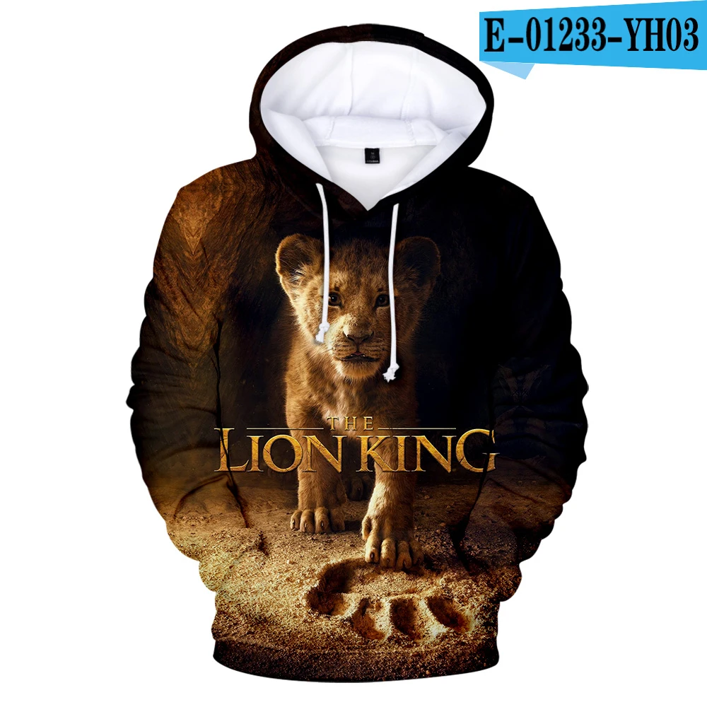 Trendy Popular Film Long Sleeve Children Hoodies Sweatshirt Boy Girl Ferocious Animal Hoodie Glory Kingdom King Lion King 3D
Trendy Popular Film Long Sleeve Children Hoodies Sweatshirt Boy Girl Ferocious Animal Hoodie Glory Kingdom King Lion King 3D