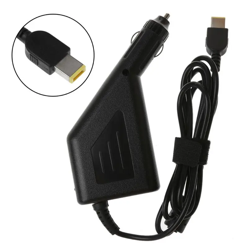 90 Вт автомобильное зарядное устройство для ноутбука 20V 4.5A QC 3 0 USB адаптер Lenovo Thinkpad