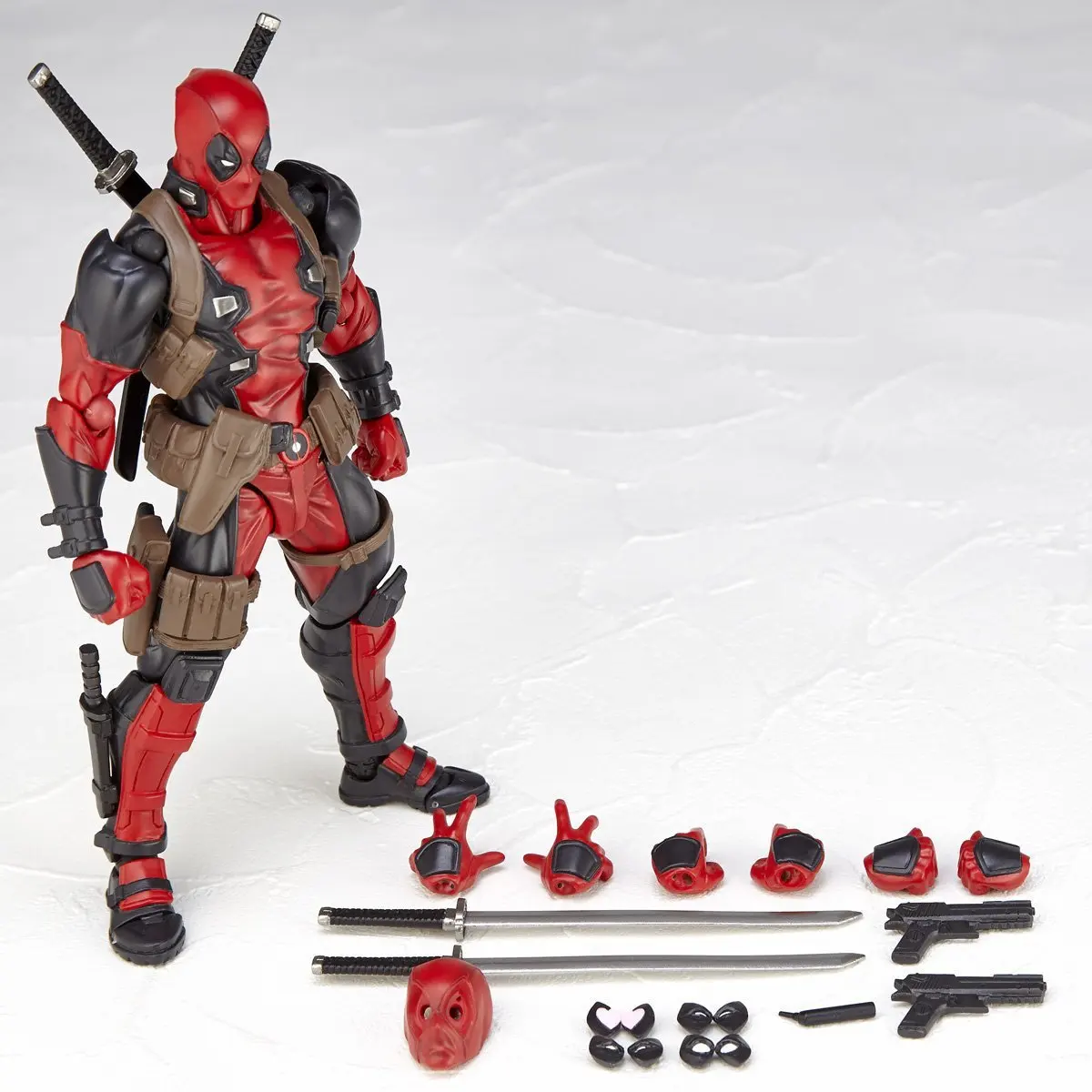 Disney Marvel Deadpool Yamaguchi Changeable face PVC Action Figure Toys Dolls Gifts for Children 16CM
Disney Marvel Deadpool Yamaguchi Changeable face PVC Action Figure Toys Dolls Gifts for Children 16CM