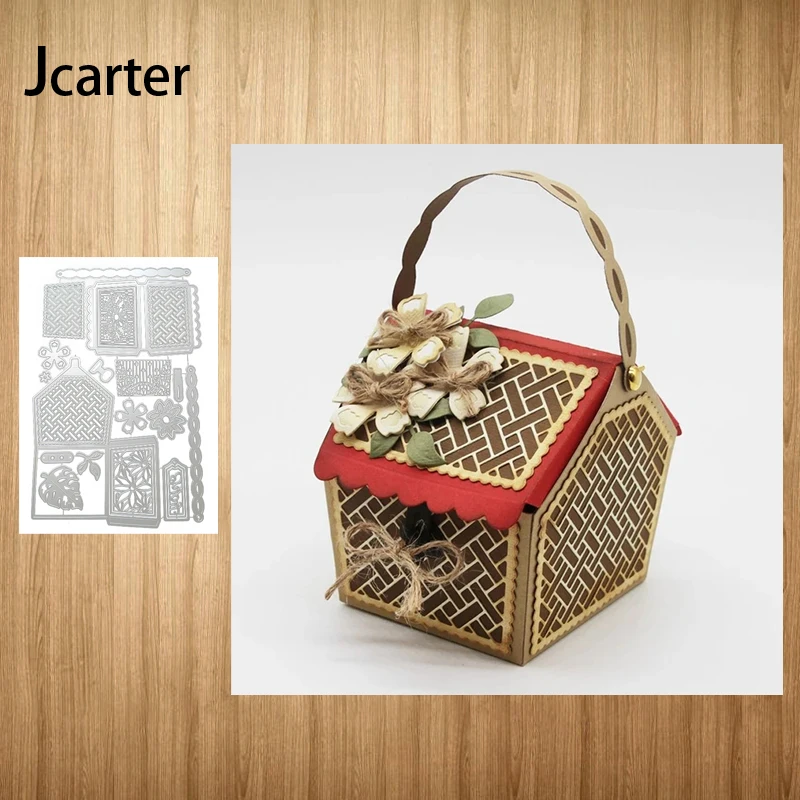 2021 Portable Flower Basket House Metal Cutting Dies Craft for Scrapbooking Handmade Mould Blade Punch Stencils Dies Cut Model
2021 Portable Flower Basket House Metal Cutting Dies Craft for Scrapbooking Handmade Mould Blade Punch Stencils Dies Cut Model