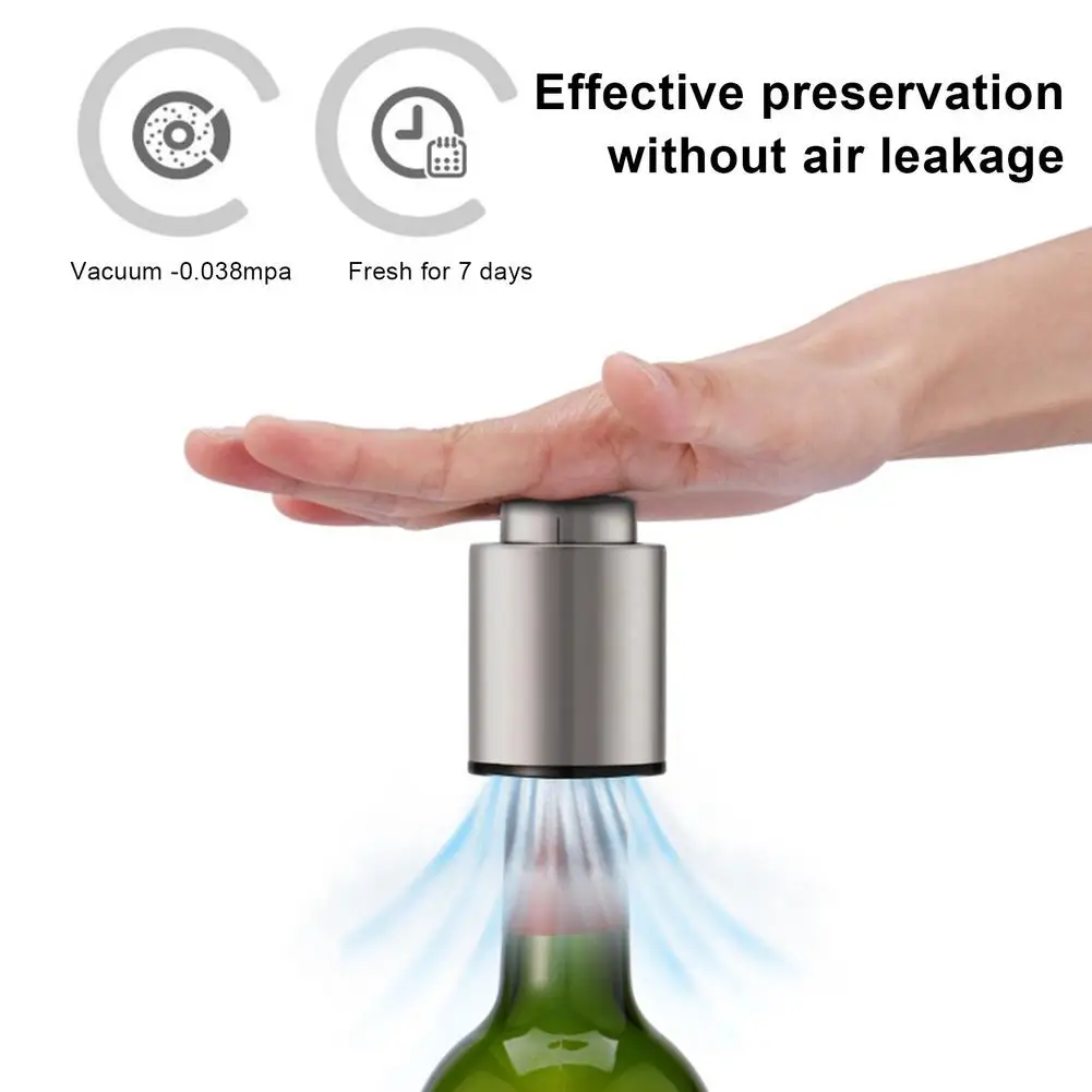 Пробка для винной бутылки Corks Keep Fresh, лучший подарок, вакуумные насосные пробки со шкалой времени, запись, экономия 0038 МПа, без перелива
Пробка для винной бутылки Corks Keep Fresh, лучший подарок, вакуумные насосные пробки со шкалой времени, запись, экономия 0038 МПа, без перелива