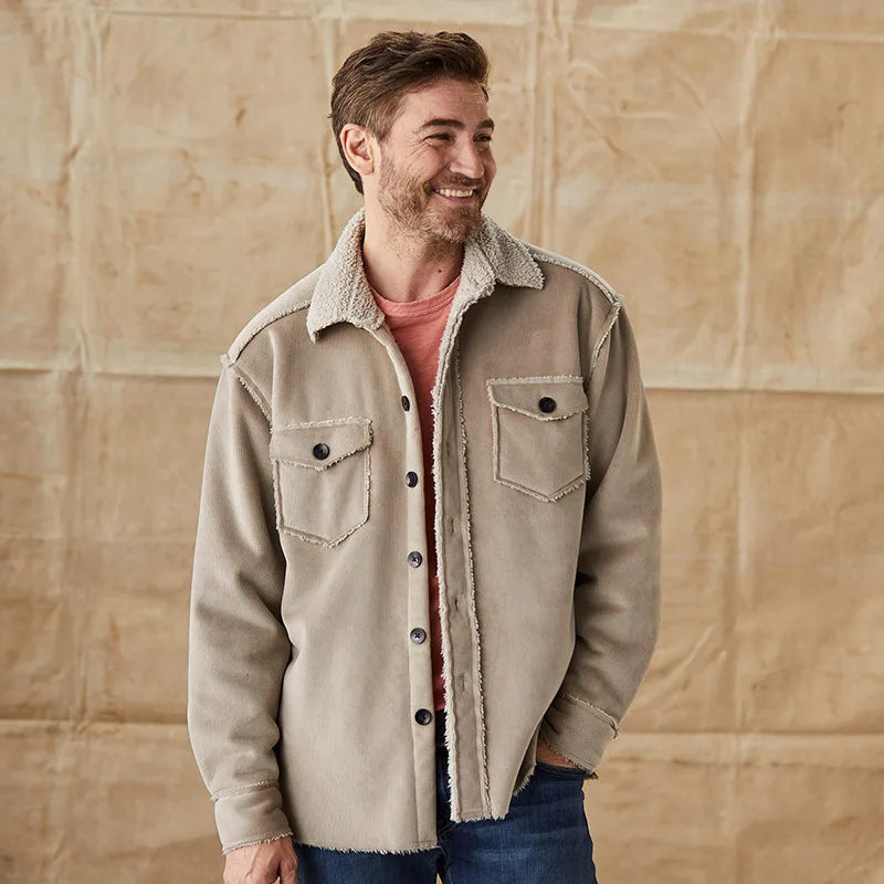 Casual Long Sleeve Coats For Men Vintage Single Breasted Turn-down Solid Jackets 2021 Fall Spring Fashion Man Slim Clothes Tops
Casual Long Sleeve Coats For Men Vintage Single Breasted Turn-down Solid Jackets 2021 Fall Spring Fashion Man Slim Clothes Tops