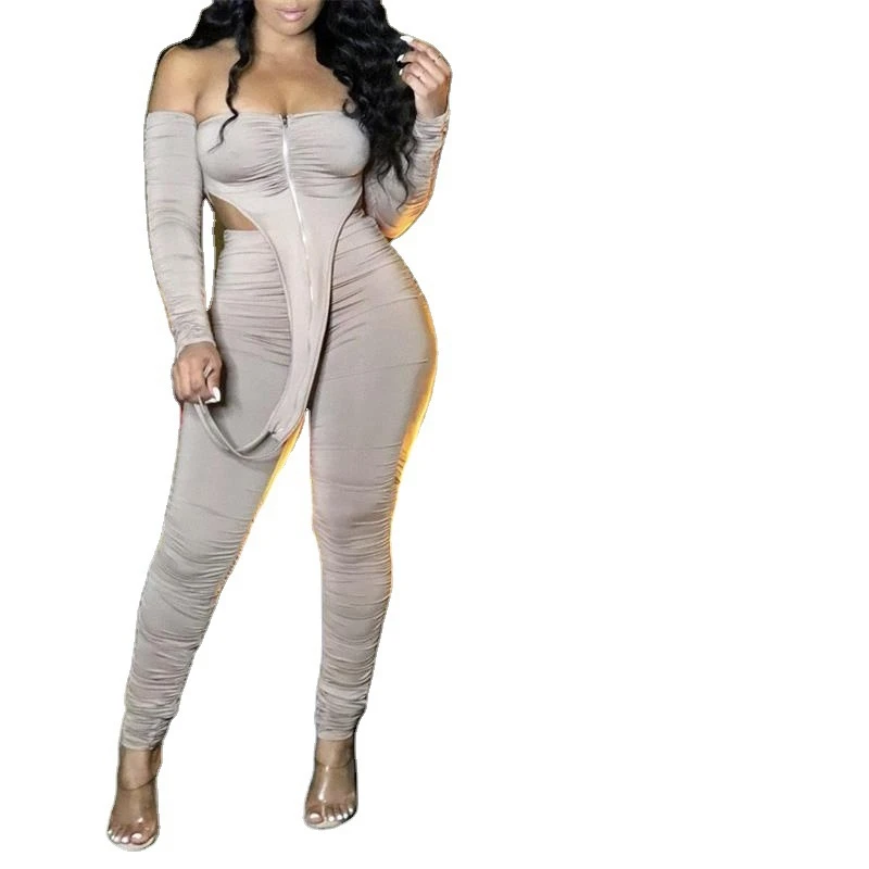 Bodycon Club Outfits for Women Winter Clothes Stacked Pants Off The Shoulder Crop Top Set Club Ruched Sexy 2 Piece Matching Sets
Bodycon Club Outfits for Women Winter Clothes Stacked Pants Off The Shoulder Crop Top Set Club Ruched Sexy 2 Piece Matching Sets