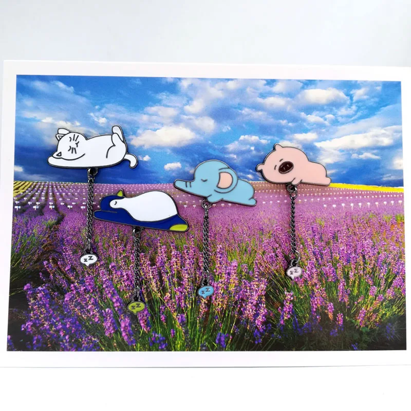 Cute Badges Snoring Animal Series Penguin Pig Drip Brooch Chain Clothing Bag Used For Travel Deserve To Act The Role Of Women
Cute Badges Snoring Animal Series Penguin Pig Drip Brooch Chain Clothing Bag Used For Travel Deserve To Act The Role Of Women