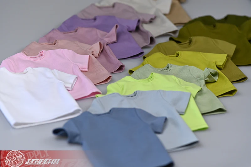 New1/6 Soldier model clothing accessories men's solid color sweater short-sleeved T-shirt model for 12 inch action figure body
New1/6 Soldier model clothing accessories men's solid color sweater short-sleeved T-shirt model for 12 inch action figure body