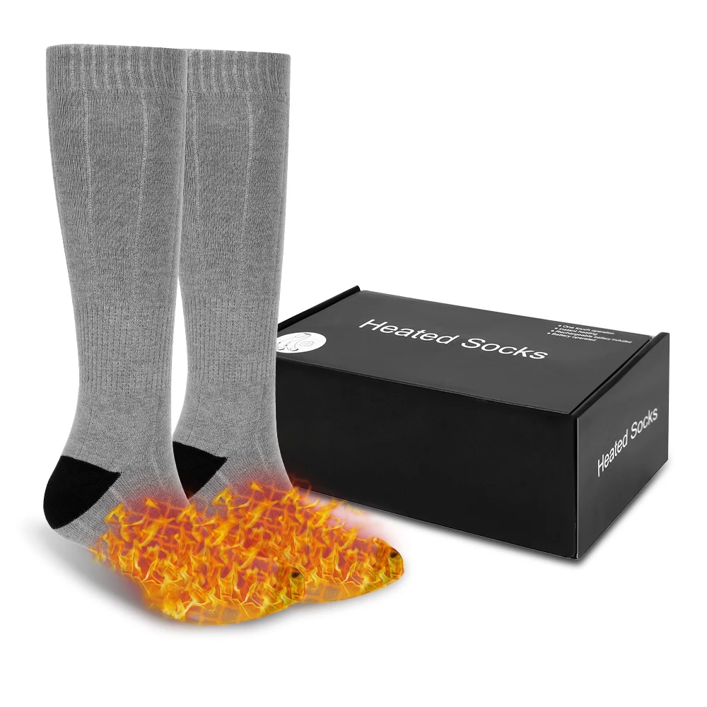 Fashion Thermal Cotton Heated Socks Battery Case Battery Operated Winter Foot Warmer Electric Socks Warming Socks Unisex
Fashion Thermal Cotton Heated Socks Battery Case Battery Operated Winter Foot Warmer Electric Socks Warming Socks Unisex