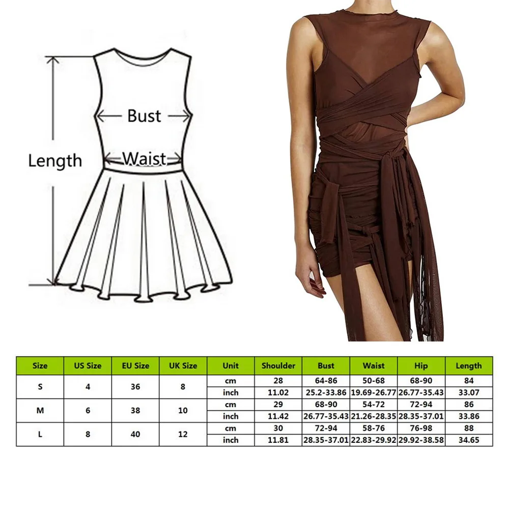 Ribbons Mesh See Through Bodycon Party Dresses Women Sexy Clubwear Mini Dress Solid Sleeveless Basic Female Outfits 2021
Ribbons Mesh See Through Bodycon Party Dresses Women Sexy Clubwear Mini Dress Solid Sleeveless Basic Female Outfits 2021