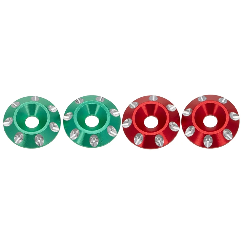 2 Set Tail Wing M3 Countersunk Screws Washers for 1/10 Scale Off Road Buggy Monster Truck RC Drift Cars, Red & Green
2 Set Tail Wing M3 Countersunk Screws Washers for 1/10 Scale Off Road Buggy Monster Truck RC Drift Cars, Red & Green
