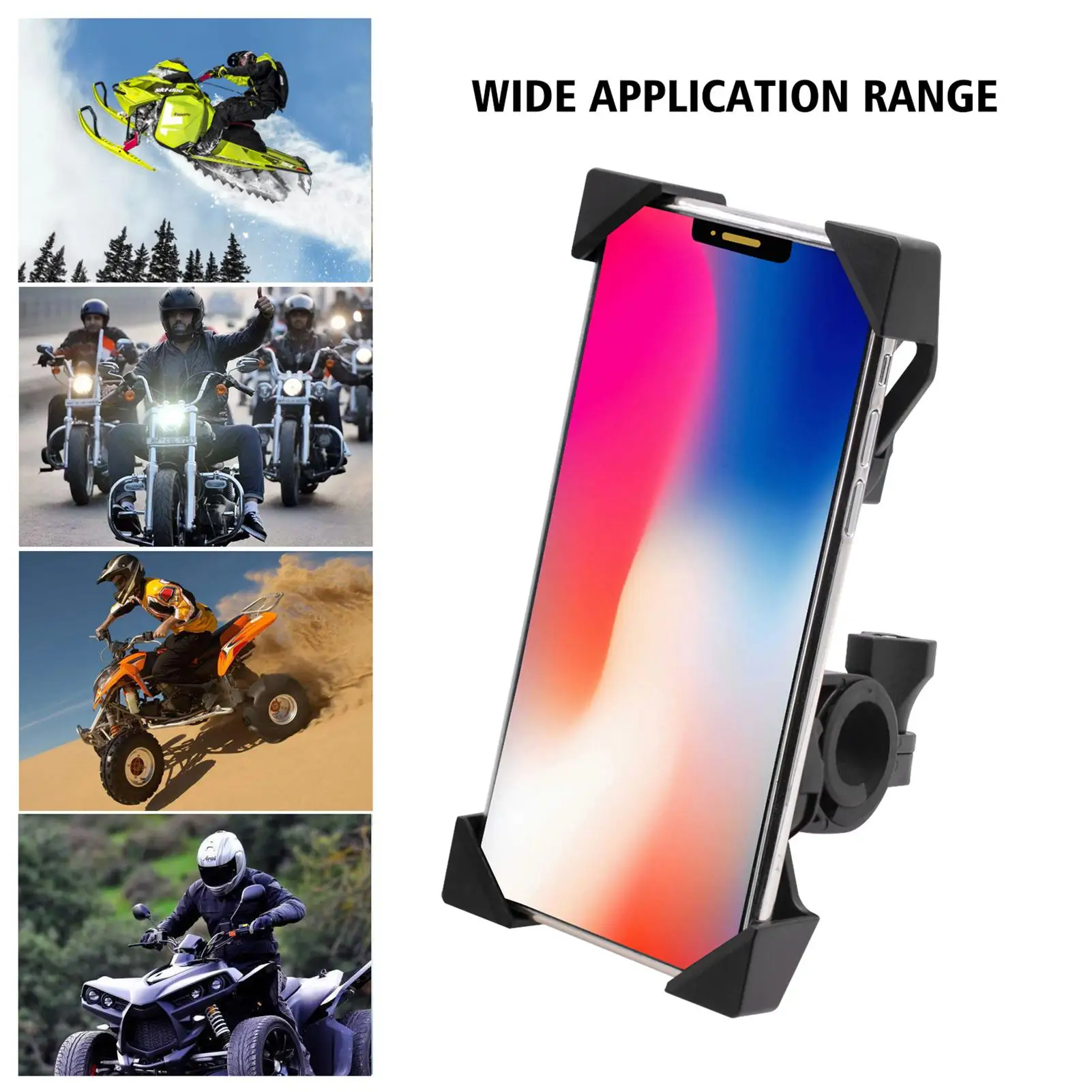 Motorcycle Electrobike Motorbike Mount Phone Holder 360 Degree Rotatable USB Charging Stand Bracket Stock For 3.5-6 Inch Phone 
Motorcycle Electrobike Motorbike Mount Phone Holder 360 Degree Rotatable USB Charging Stand Bracket Stock For 3.5-6 Inch Phone