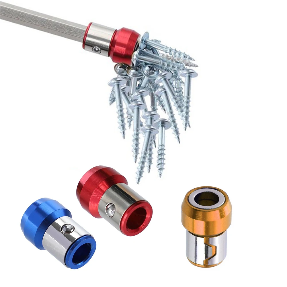 3PCS 6.35mm Screwdriver Bit Magnetic Ring Magnetizer Ring Metal Red Yellow Blue Screw Magnetic Holders screwdriver sleeve tool
3PCS 6.35mm Screwdriver Bit Magnetic Ring Magnetizer Ring Metal Red Yellow Blue Screw Magnetic Holders screwdriver sleeve tool