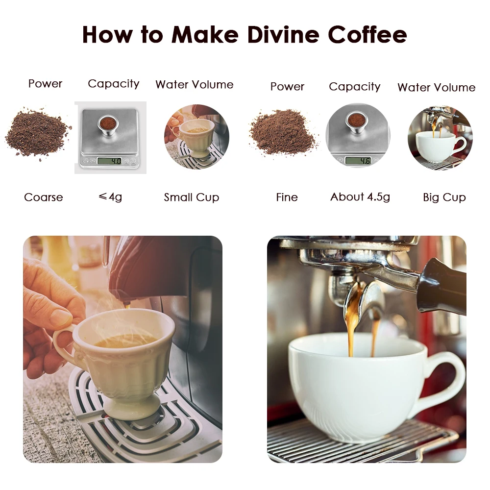 1 Set Reusable Coffee Capsule Refillable Coffee Filters with Plastic Spoon Brush Kitchen Dining Bar Coffeeware
1 Set Reusable Coffee Capsule Refillable Coffee Filters with Plastic Spoon Brush Kitchen Dining Bar Coffeeware