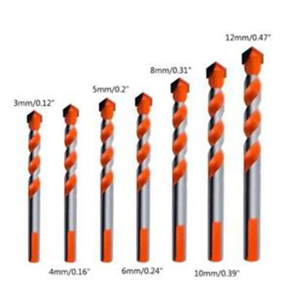 5PCS/7PCS Construction Drill Bit Multi-functional Bits Set For Tile Glass Ceramic Marble For Better Drilling Dust Removal
5PCS/7PCS Construction Drill Bit Multi-functional Bits Set For Tile Glass Ceramic Marble For Better Drilling Dust Removal