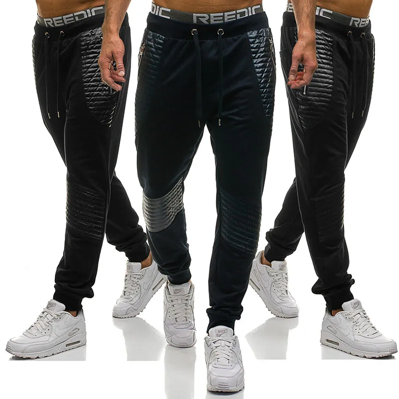 Спортивные штаны мужские модные кожаные брюки полной длины
Спортивные штаны мужские модные кожаные брюки полной длины