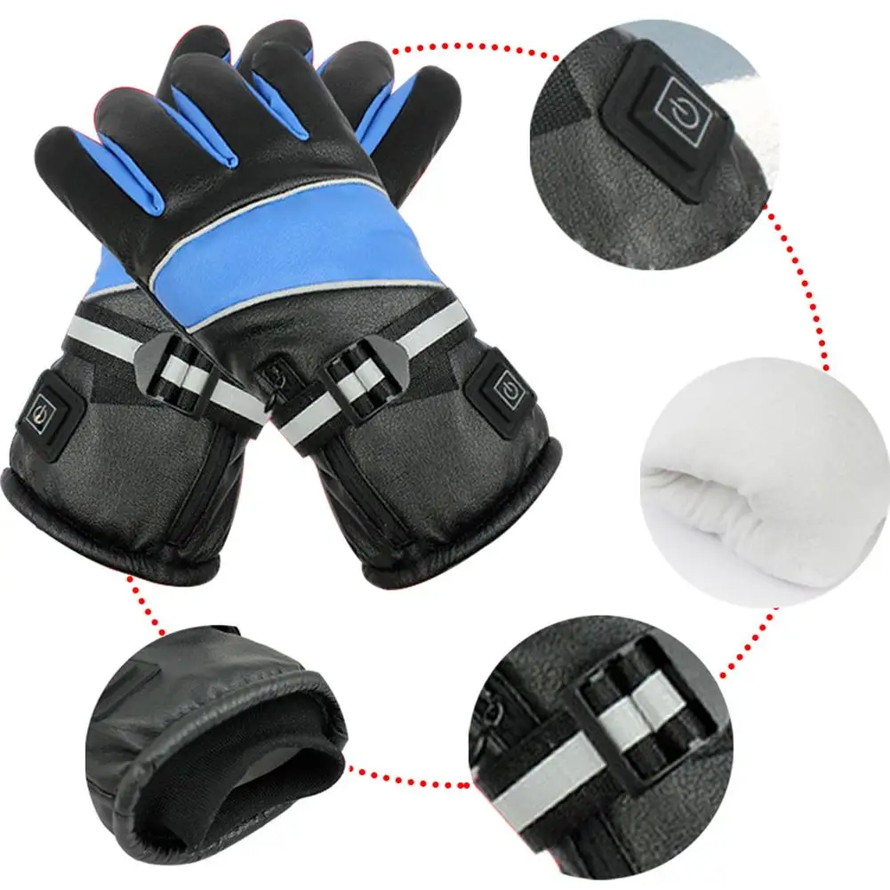 7.4V 3000mAh Electric Heating Gloves Third-gear Temperature Adjustment Winter Warm Gloves Motorcycle Riding Skiing Gloves
7.4V 3000mAh Electric Heating Gloves Third-gear Temperature Adjustment Winter Warm Gloves Motorcycle Riding Skiing Gloves