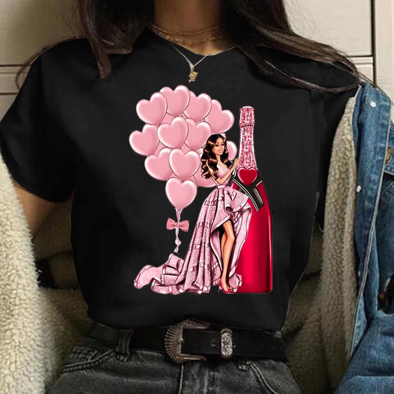 ZOGANK Pink Balloon Print Women Black Tshirt Casual Summer Short Sleeves T Shirts New Fashion T Shirt 90s Yong Girl Tops Tees
ZOGANK Pink Balloon Print Women Black Tshirt Casual Summer Short Sleeves T Shirts New Fashion T Shirt 90s Yong Girl Tops Tees