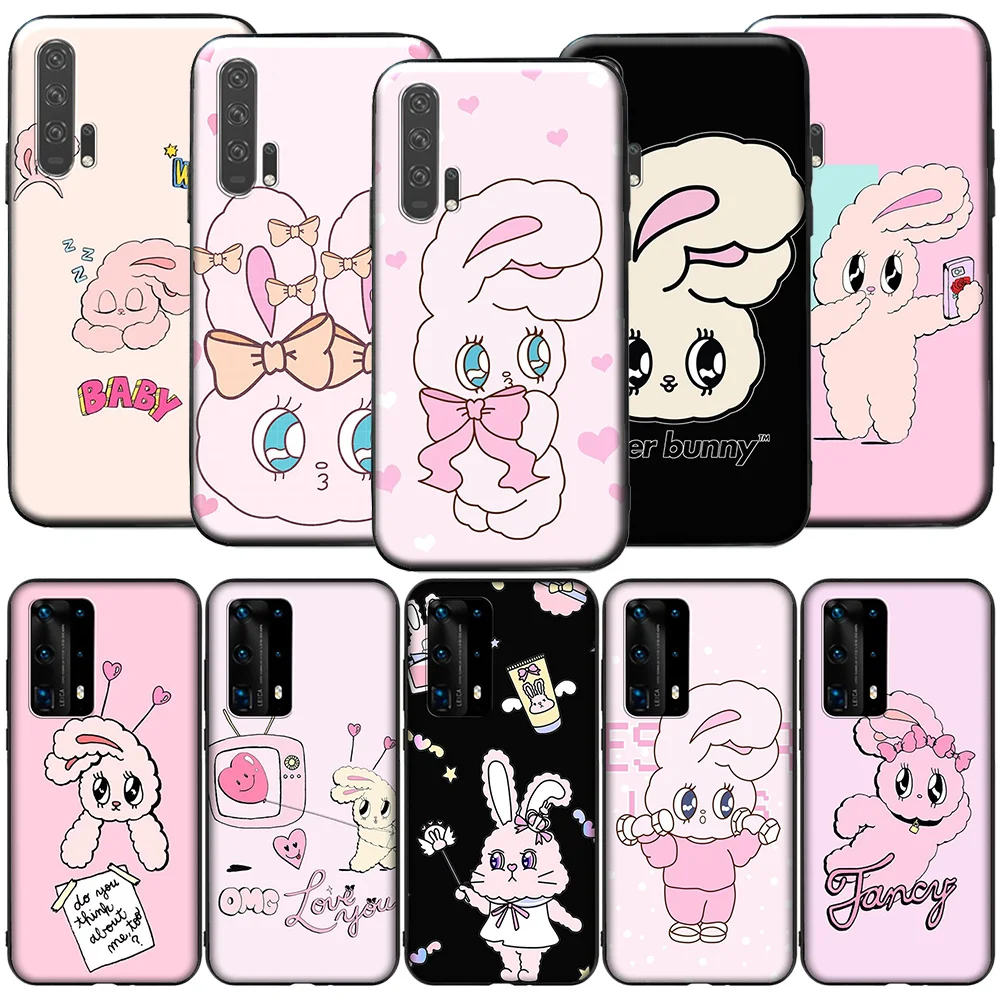 GX116 корейский Chuu Esther Kim Rabbit силиконовый чехол для Huawei P9 P10 P20 P30 P40 Y6 2018 Y7 Y9 Lite Pro Max Prime